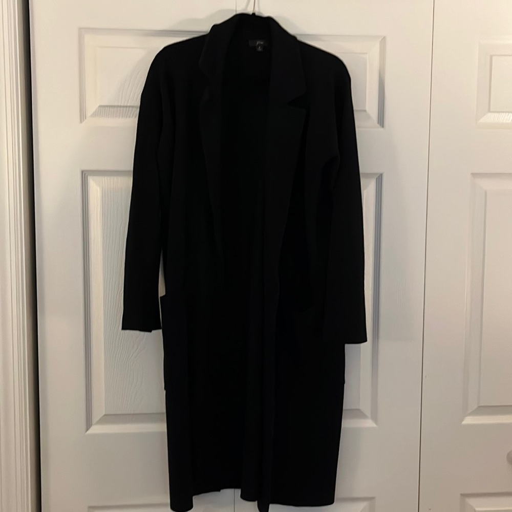 J Crew Ella Long Sweater Blazer